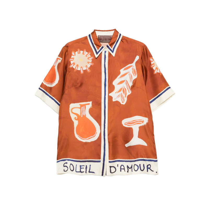 Alemais Soleil D´Amour Graphic-print Shirt