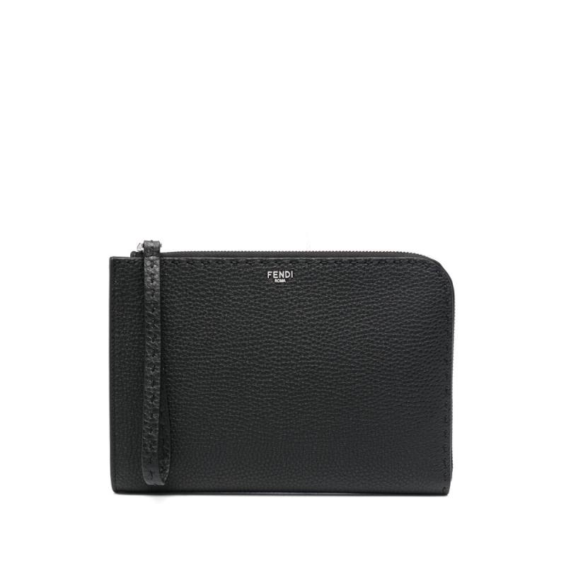 Fendi Small Selleria Clutch Bag