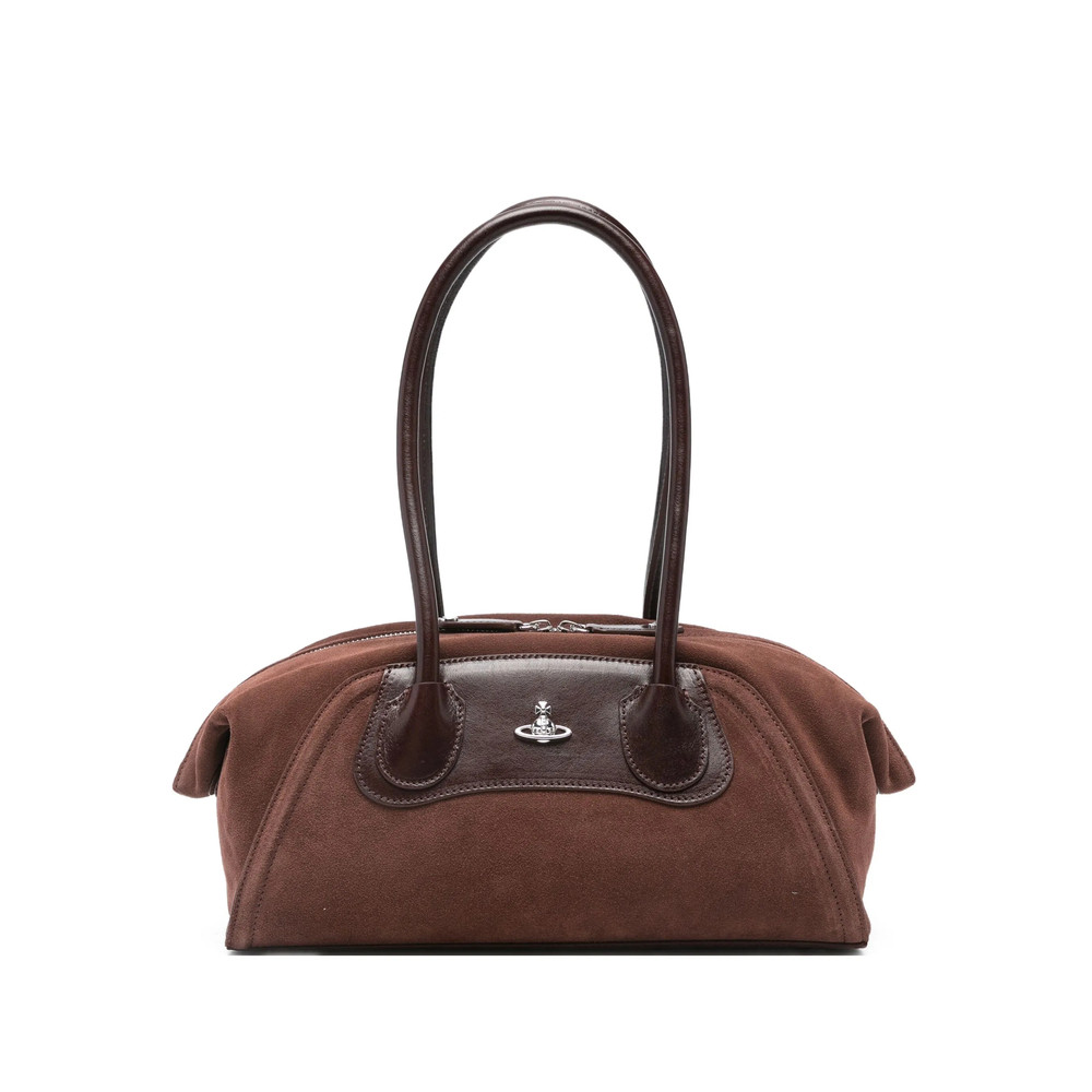 Vivienne Westwood Leather-trimmed Tote Bag