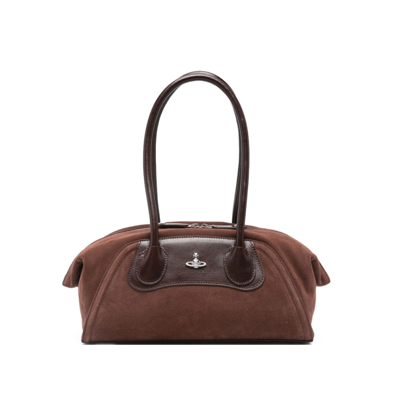 Vivienne Westwood Leather-trimmed Tote Bag