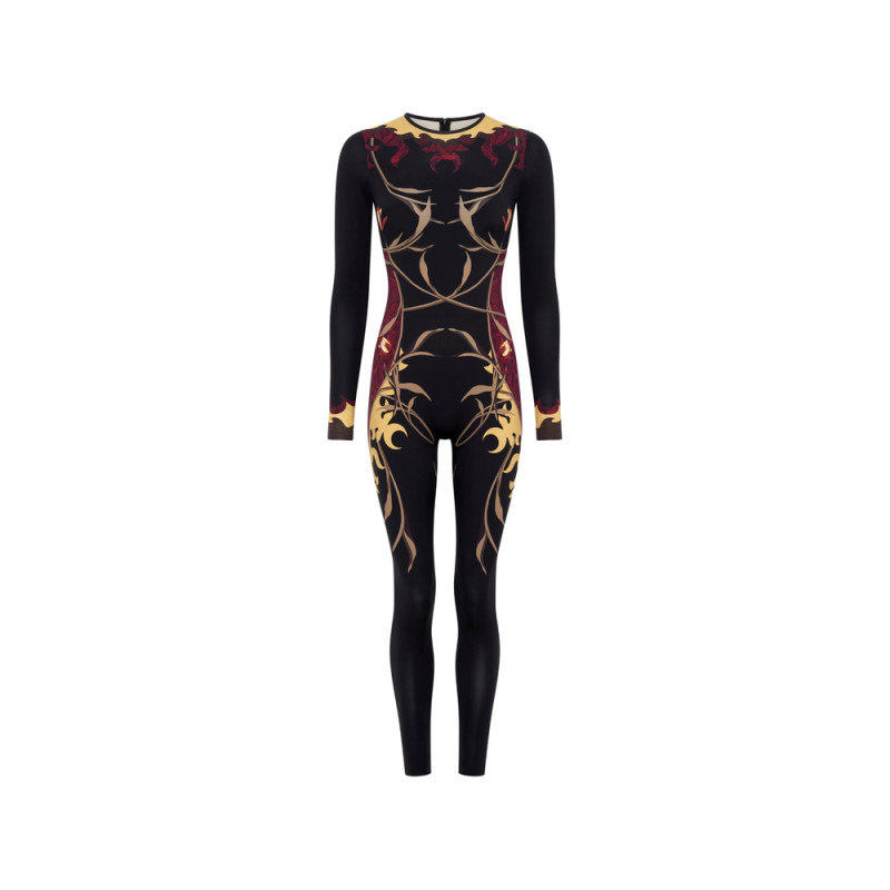 Marine Serre Printed Jumpsuit