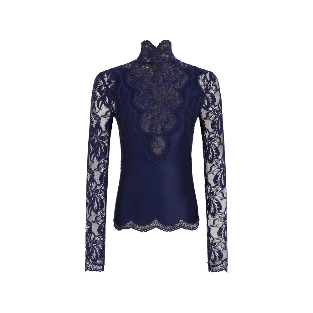 Rabanne Long-sleeved Lace Top