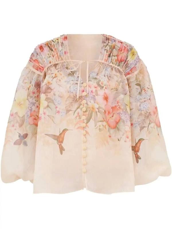 Illuminate blouse