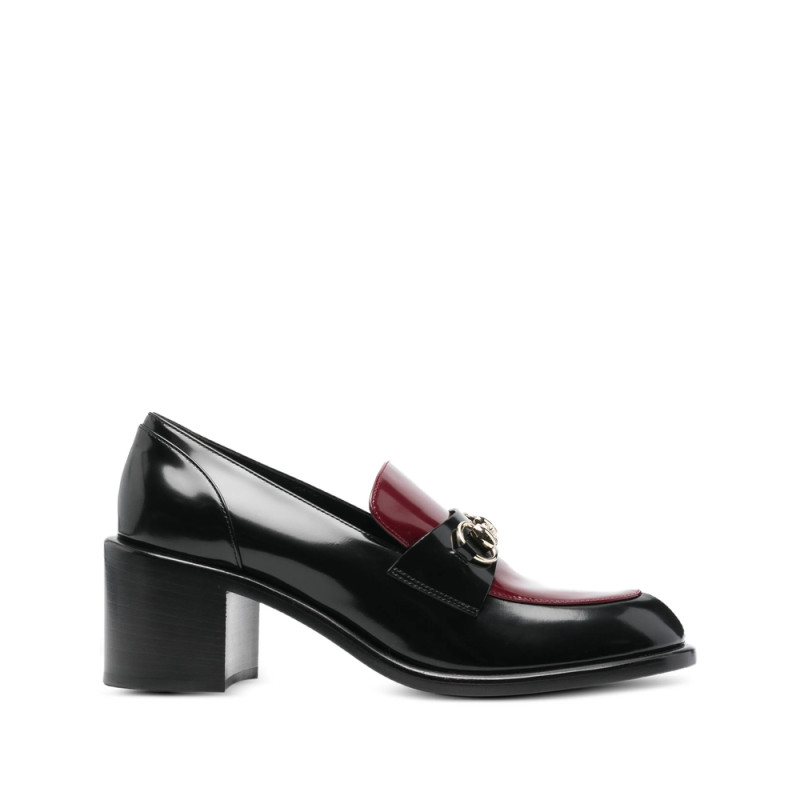 Gucci Horsebit Heeled Loafers