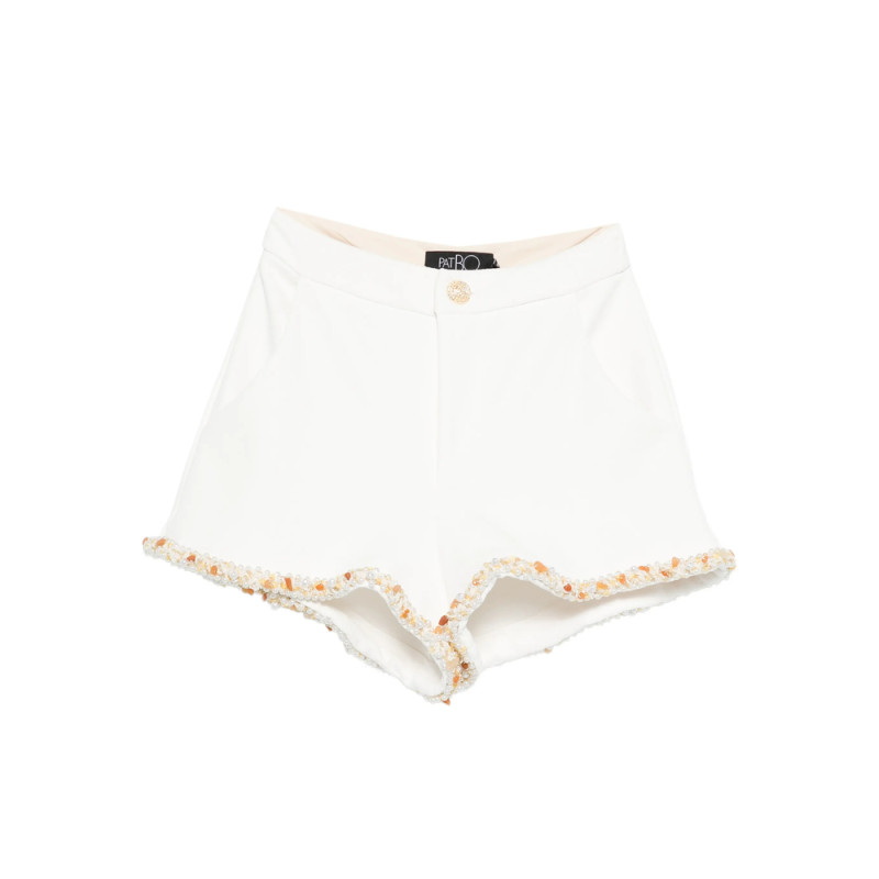 Patbo Embellished Trim Shorts