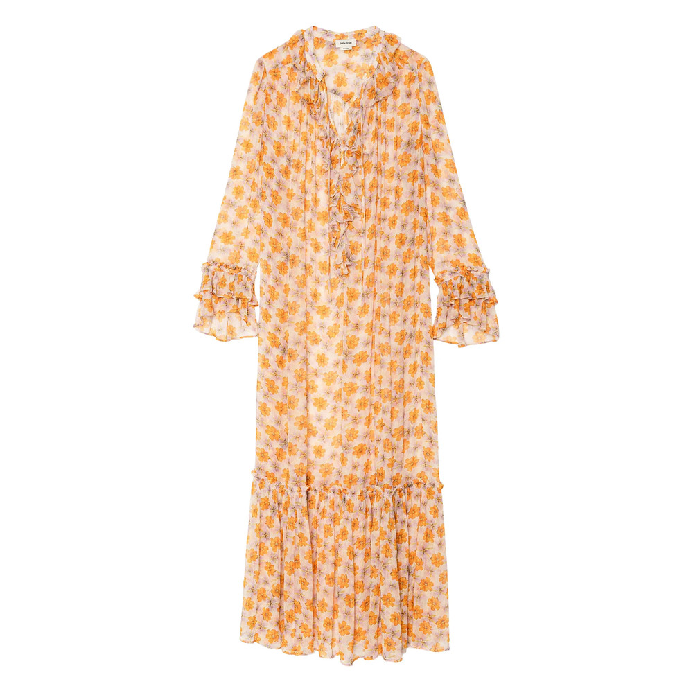 Zadig & Voltaire Ralicel Floral Maxi Dress