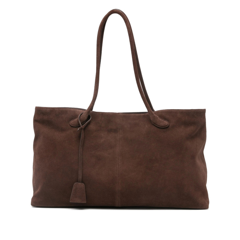 Low Classic Suede Shoulder Bag
