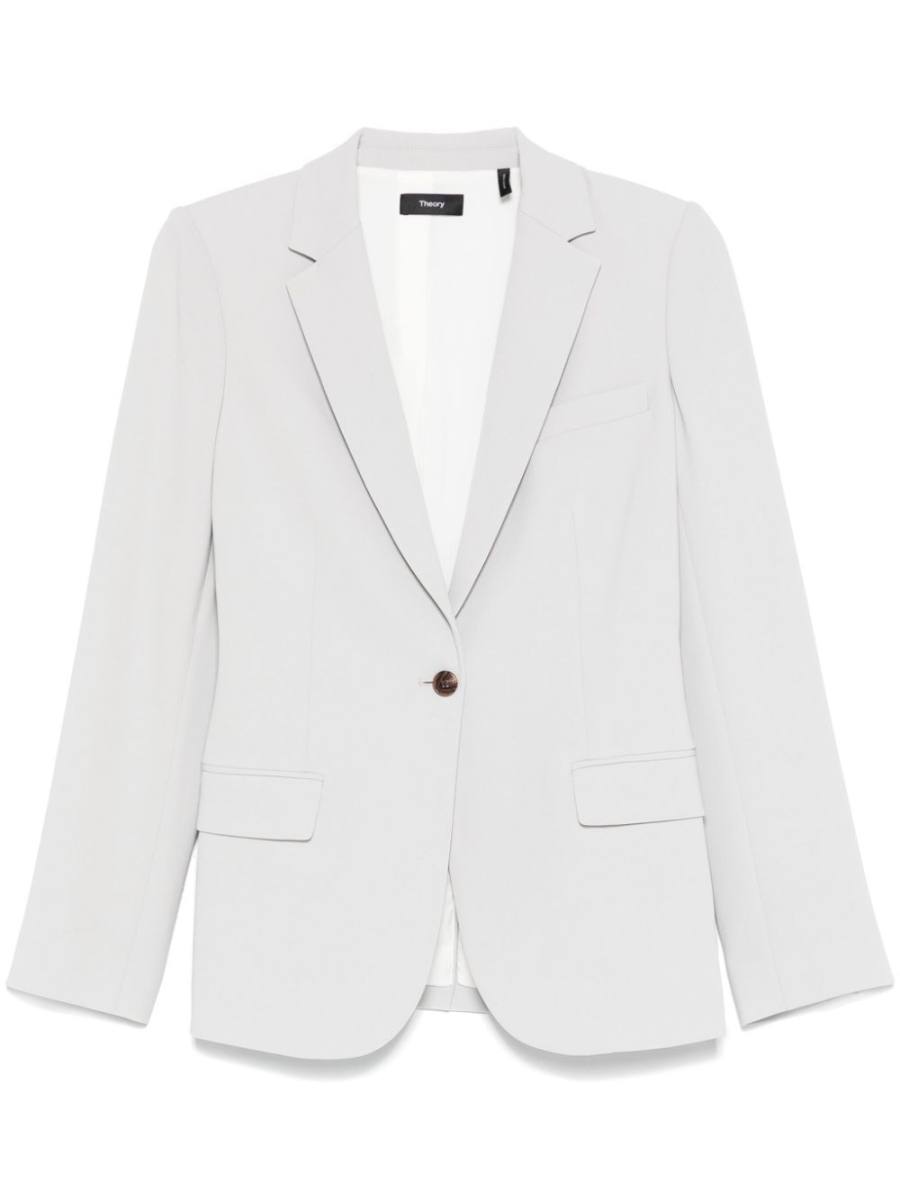 crepe blazer