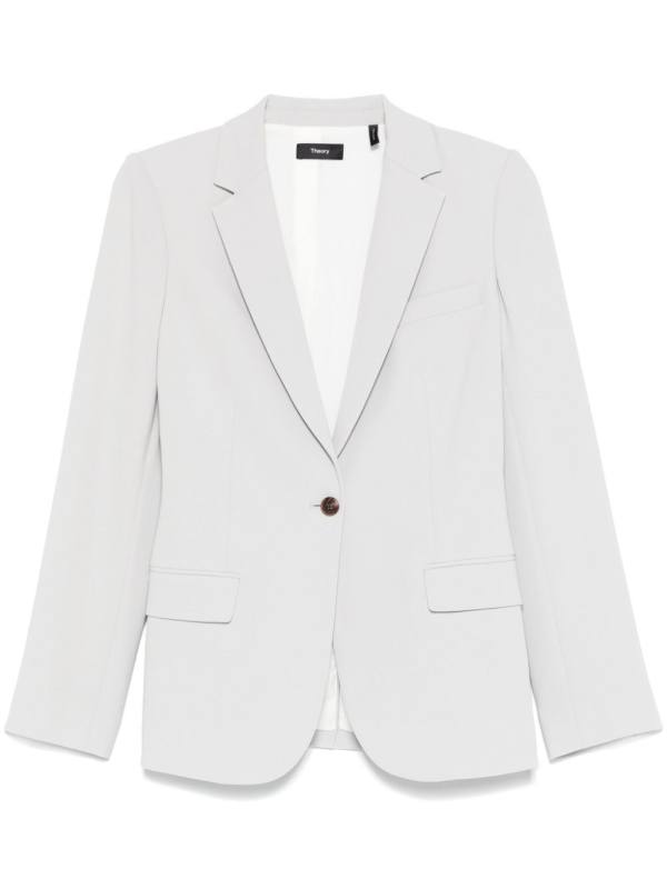crepe blazer