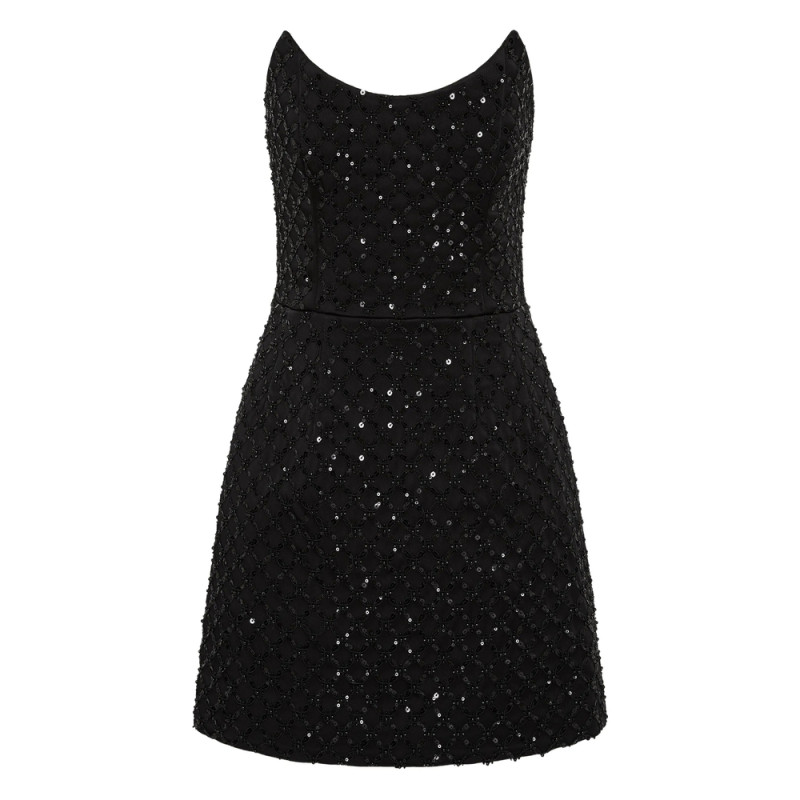 Rebecca Vallance Neve Sequin-embellished Mini Dress