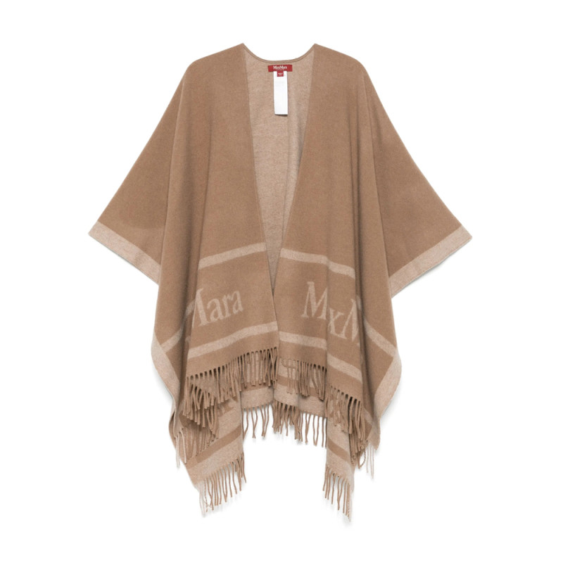 Max Mara Studio Wool Poncho