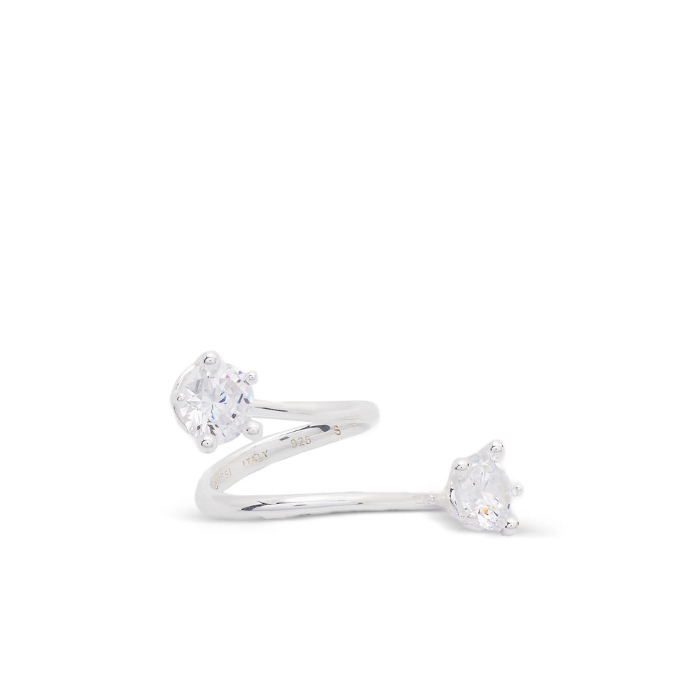 Panconesi Spiral Sterling Silver Ring