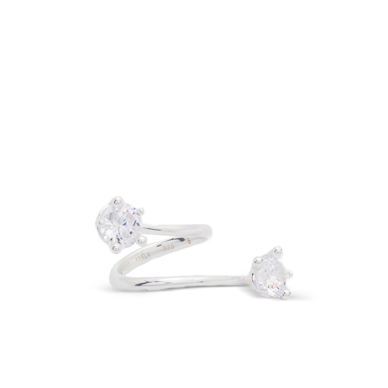 Panconesi Spiral Sterling Silver Ring