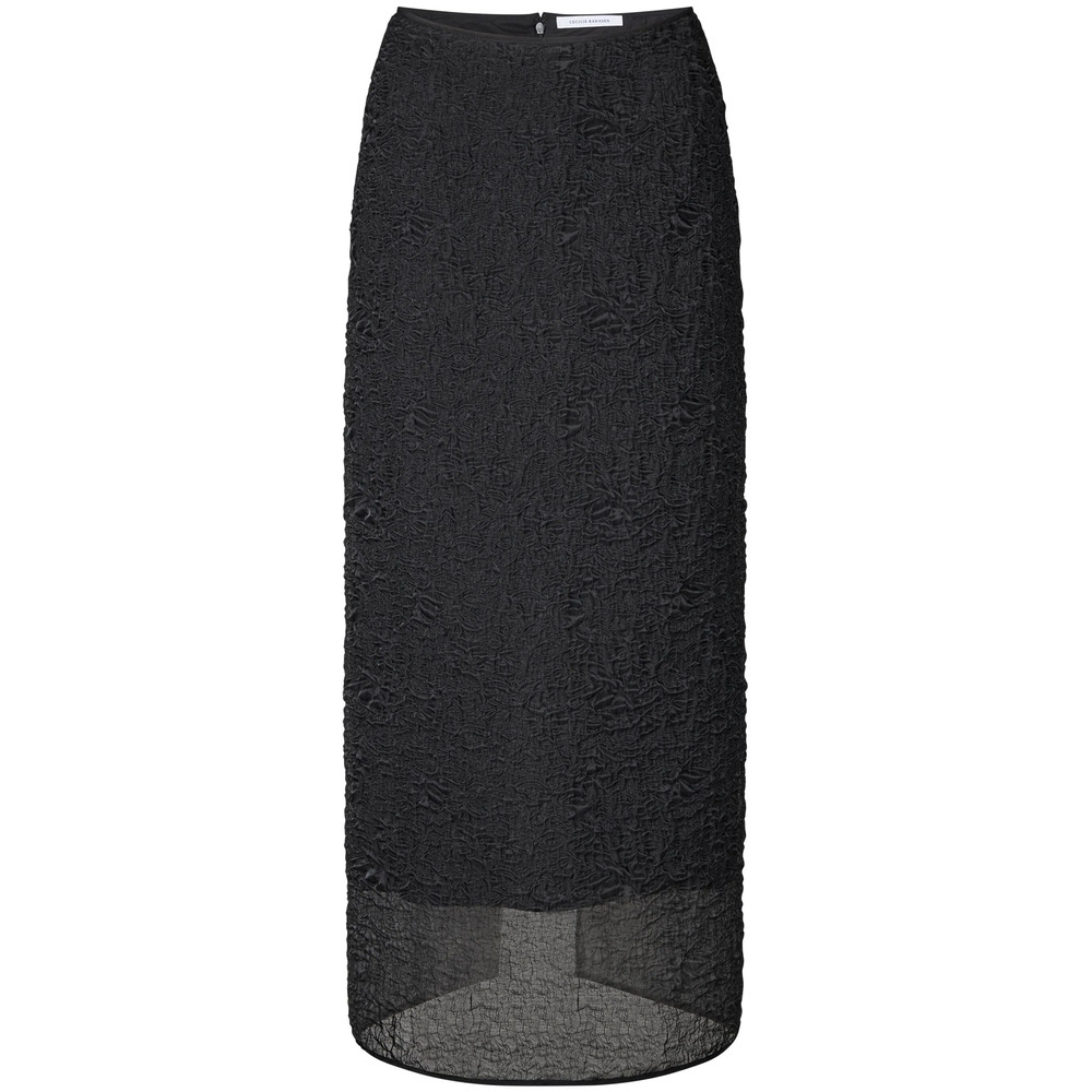 Cecilie Bahnsen Uka Matelassé Midi Skirt