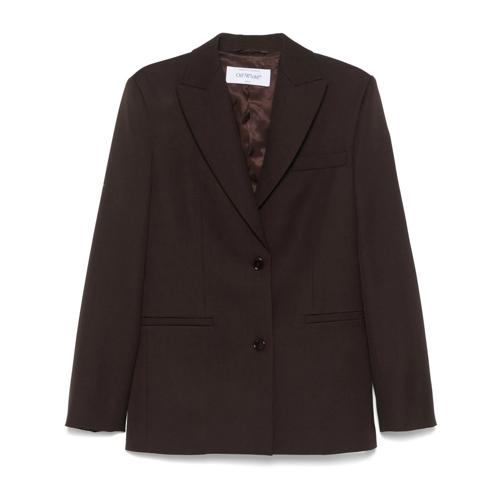 Off-white Wool Blazer
