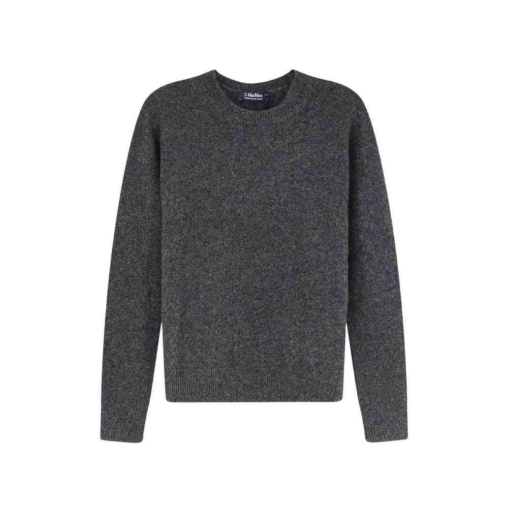 's Max Mara Logo-embroidered Elbow-patch Sweater