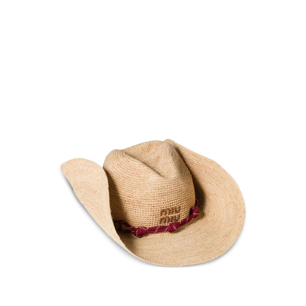 Miu Miu Logo-embroidery Sun Hat
