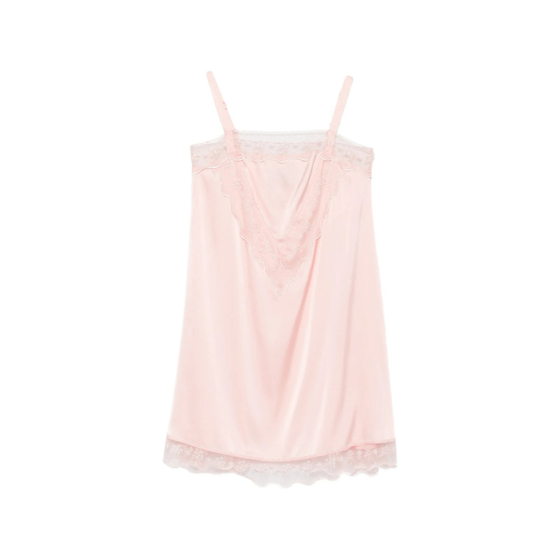 Simone Rocha Lace-trim Mini Dress
