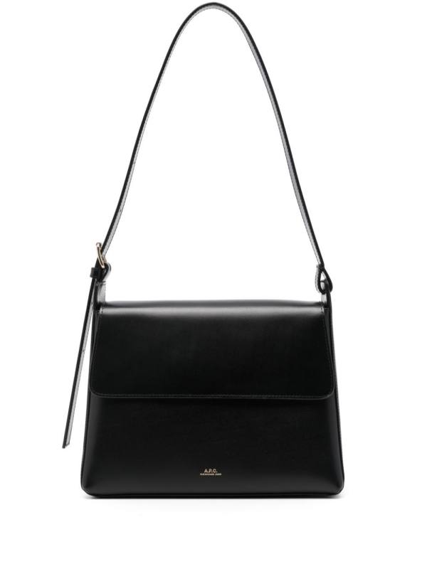 Virginie leather shoulder bag