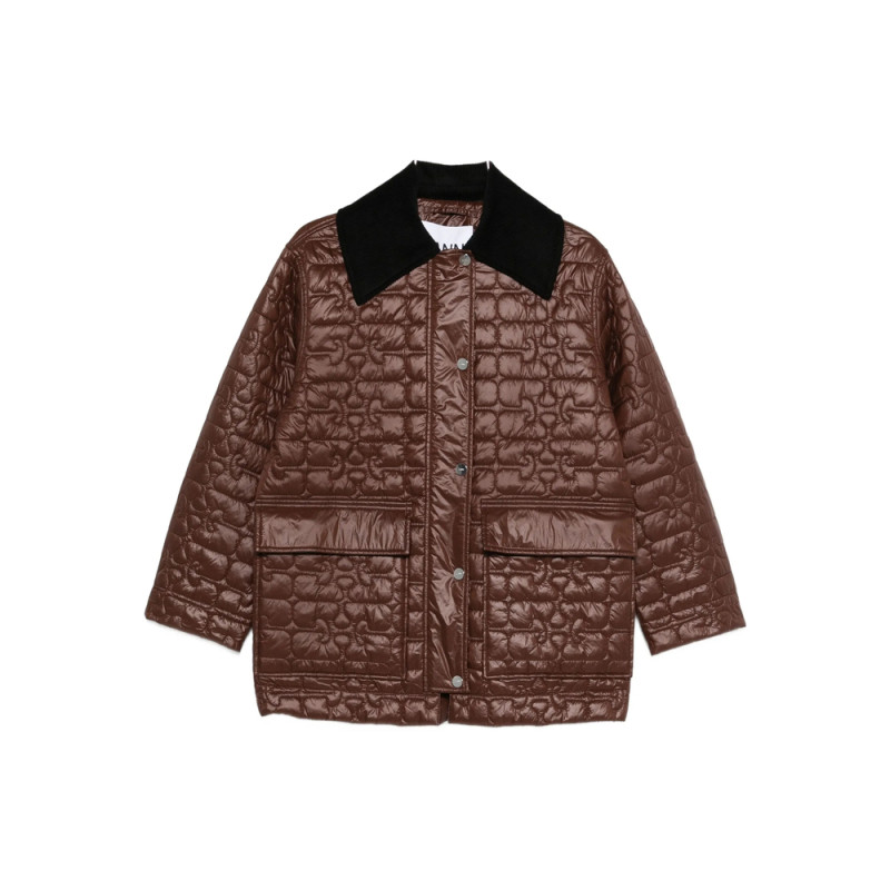 Ganni Quilted Coat
