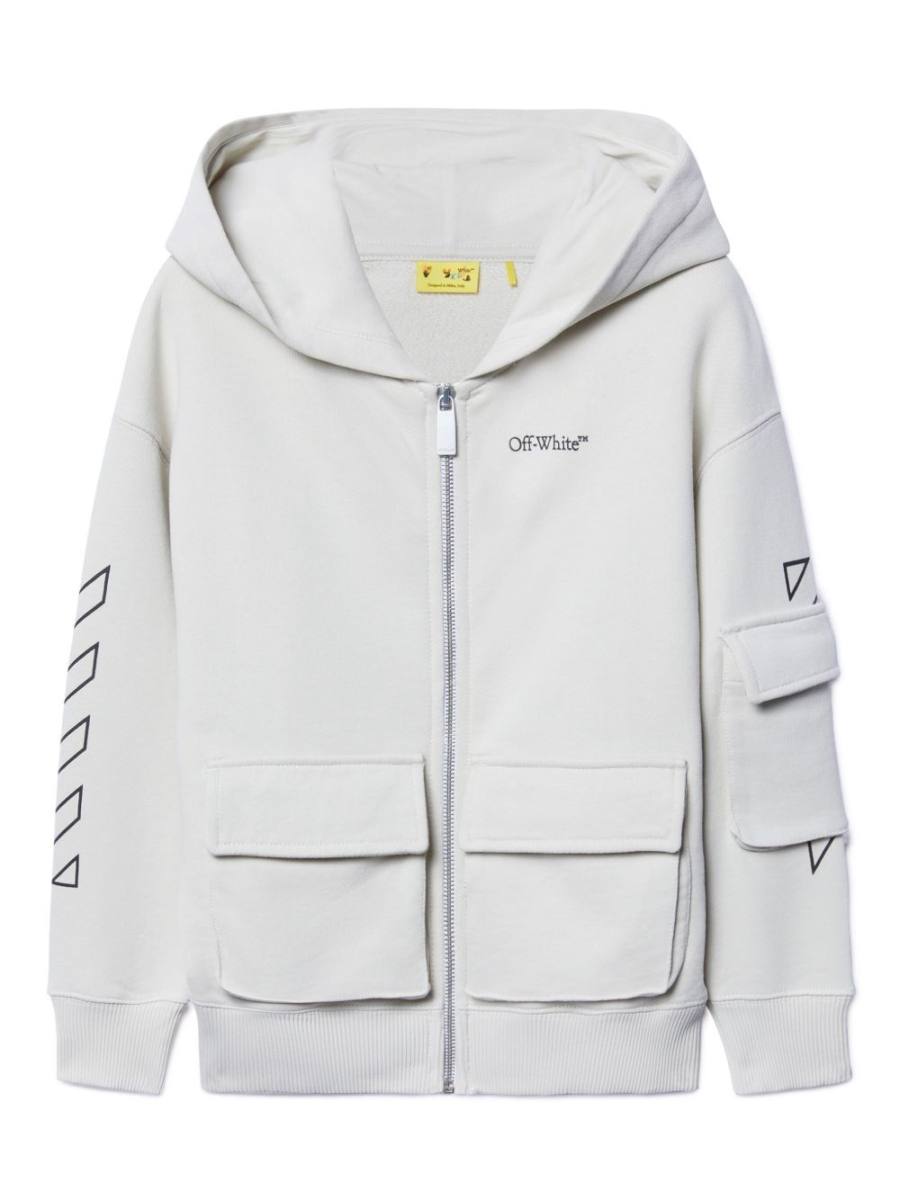 Bookish zip-up hoodie