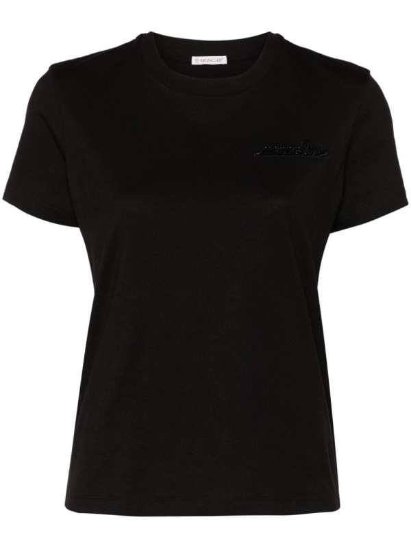 logo-embellished cotton T-shirt