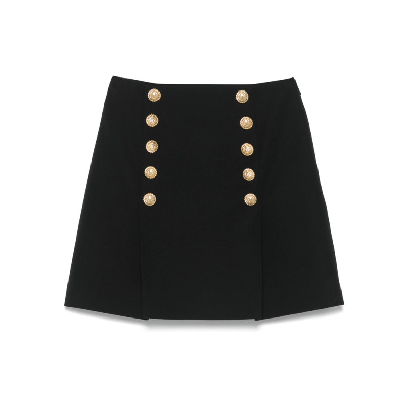 Balmain Virgin Wool Skirt