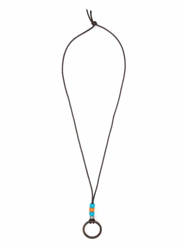 keyring-pendant necklace