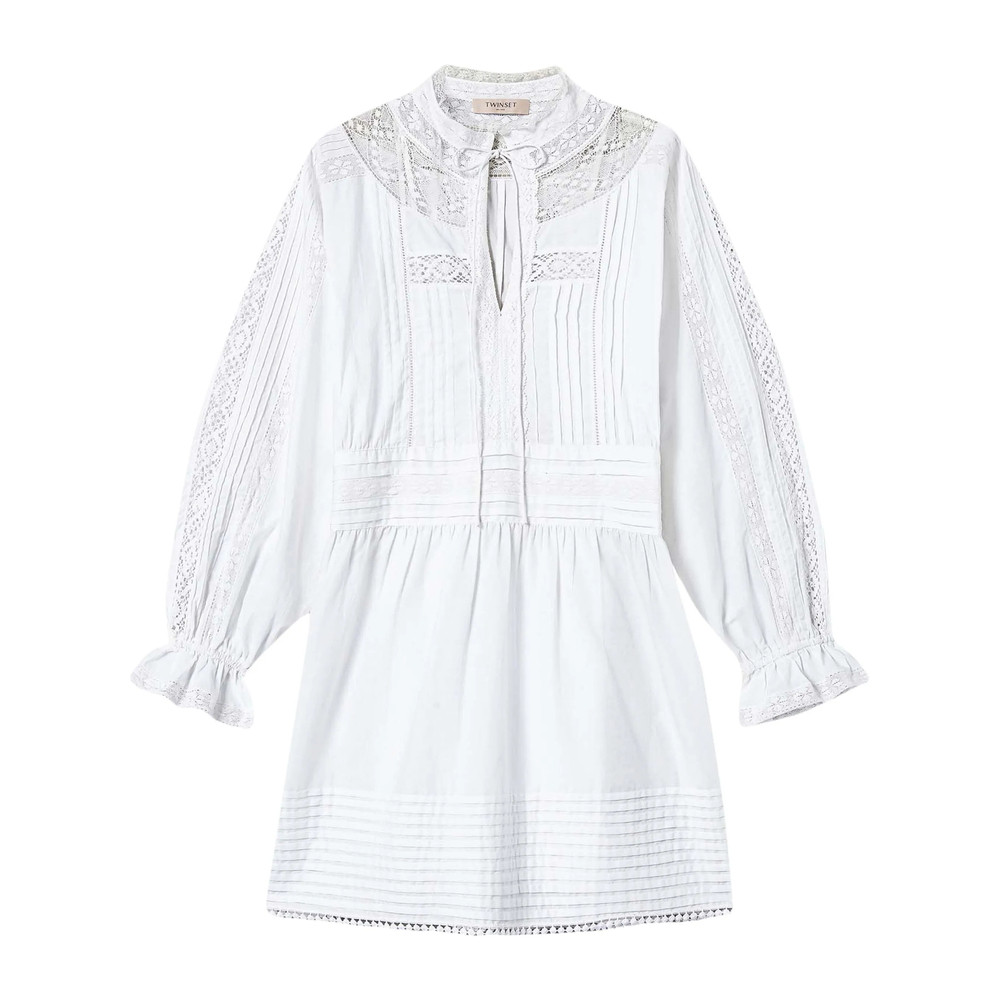 Twinset Embroidered Mini Dress