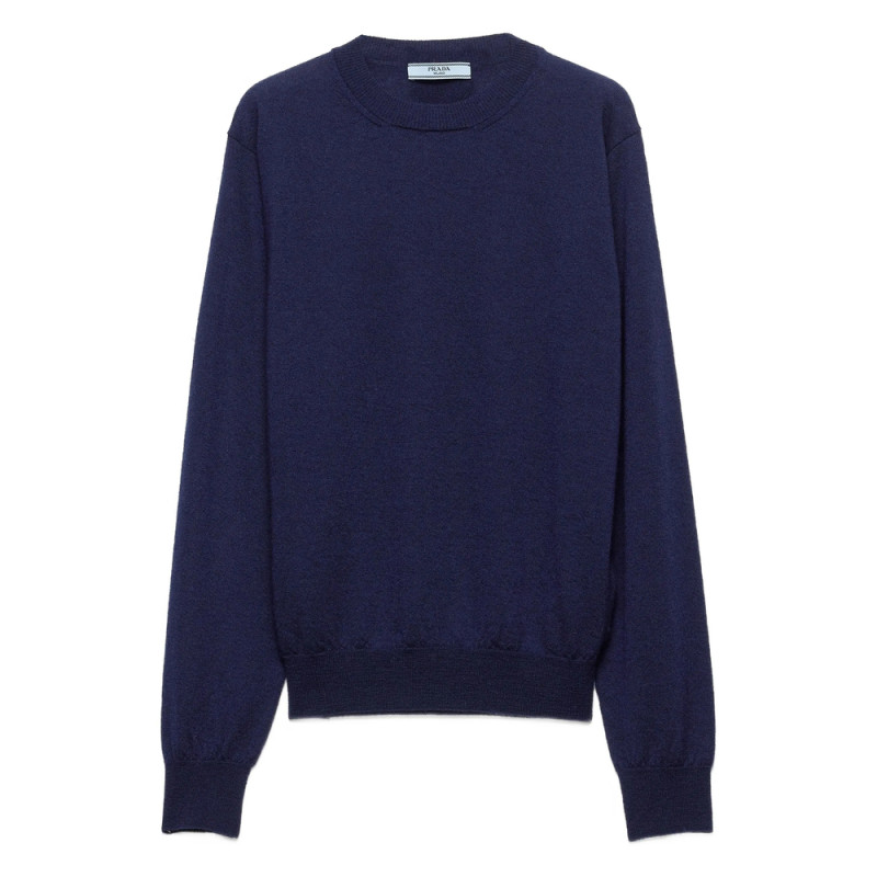 Prada Crew-neck Cashmere Sweater