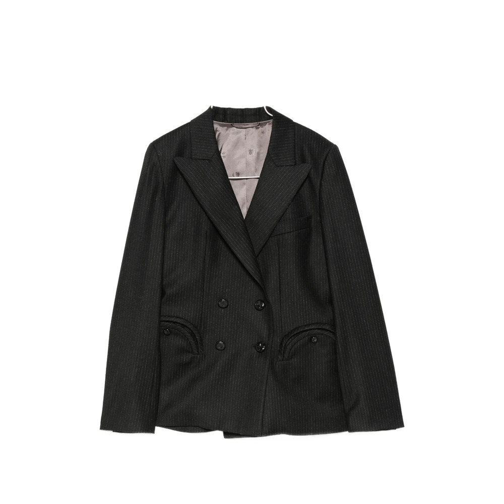 Blazé Milano Pinstriped Double-breasted Jacket