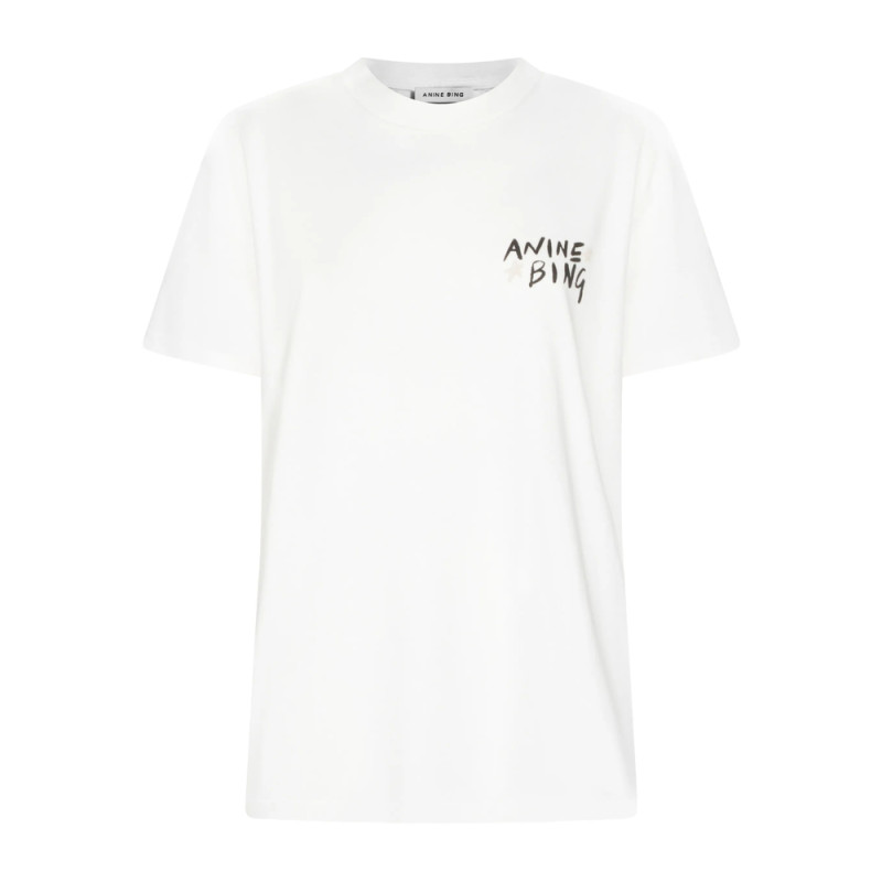 Anine Bing Rear-lettering T-shirt