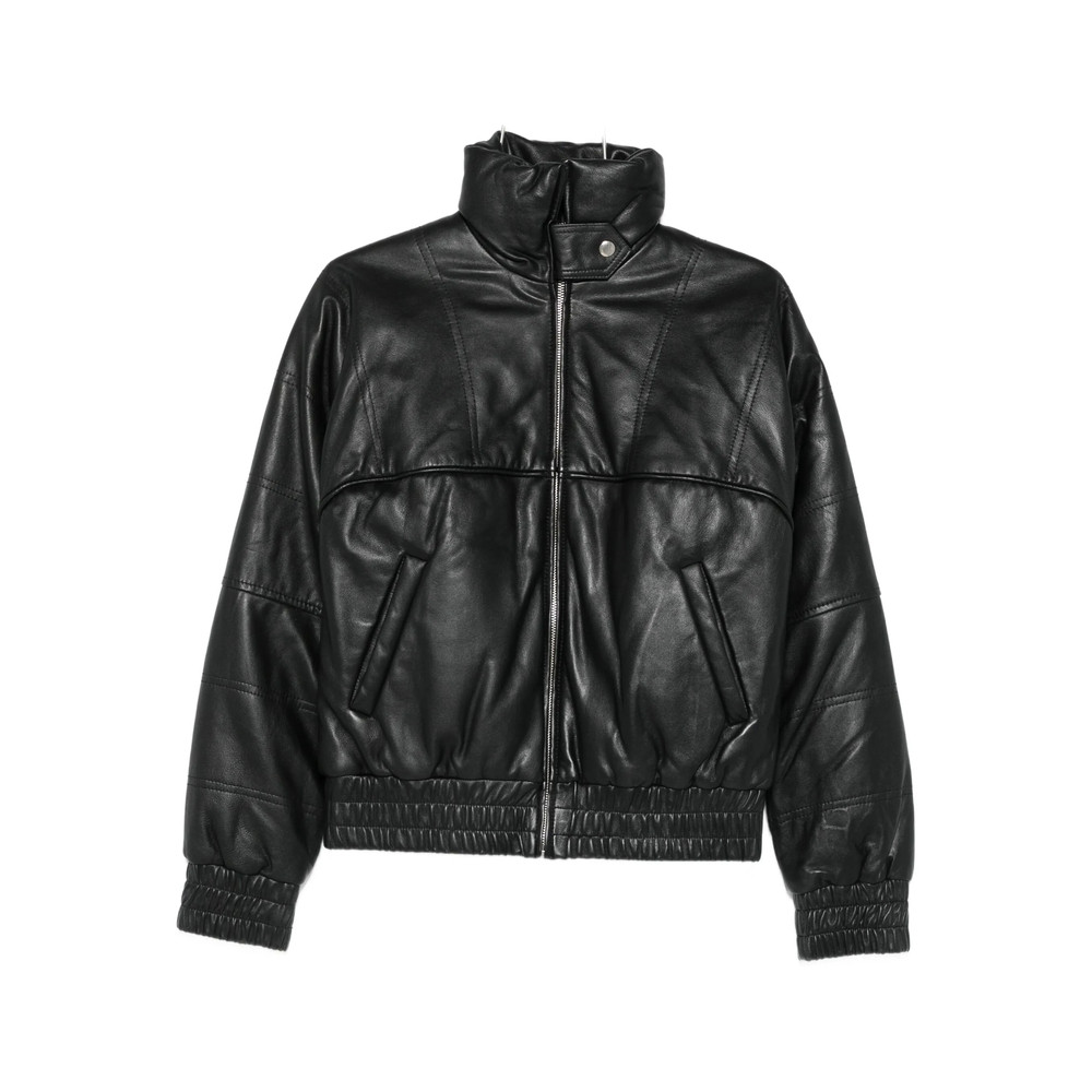 Gimaguas Zip-up Smocked Jacket