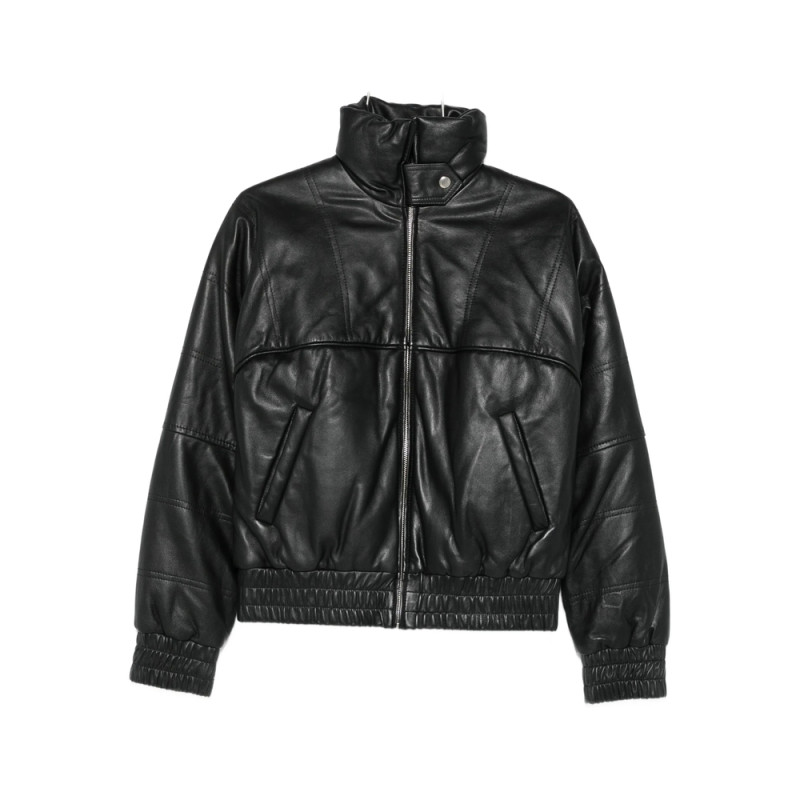 Gimaguas Zip-up Smocked Jacket