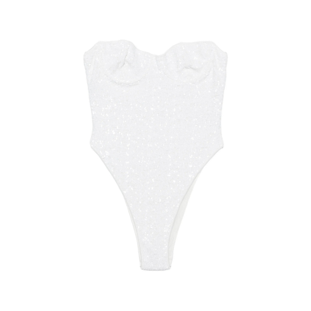 Oséree Sequin-embellished Underwired Swimsuit