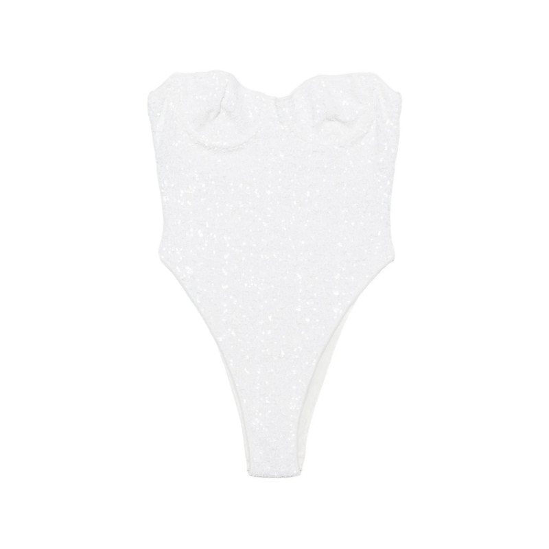 Oséree Sequin-embellished Underwired Swimsuit
