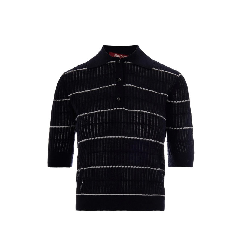 Max Mara Studio Striped Knitted Sweater