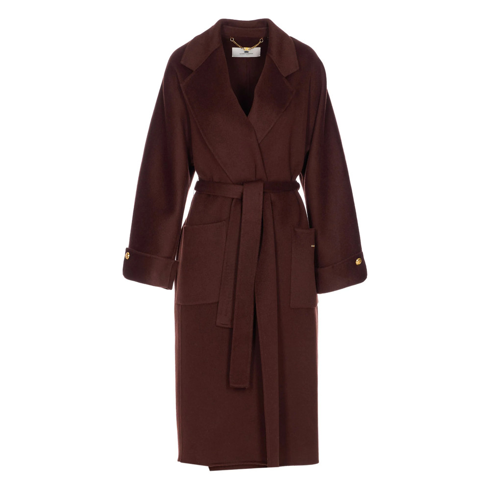 Elisabetta Franchi Elisabetta Franchi Coats Brown