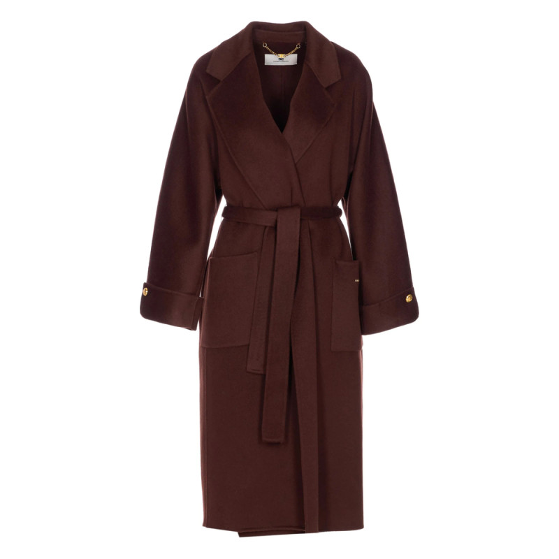 Elisabetta Franchi Elisabetta Franchi Coats Brown