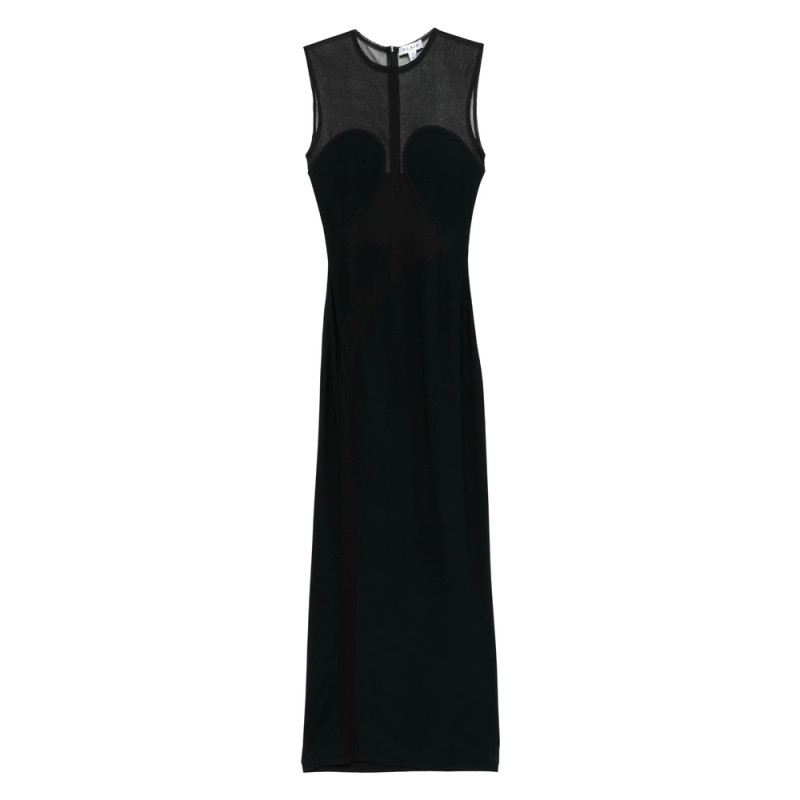 Alaïa Silk Midi Dress