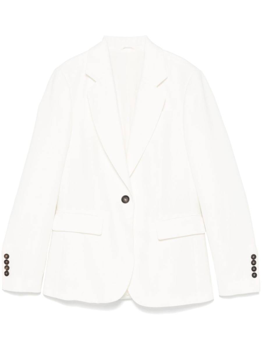 twill blazer