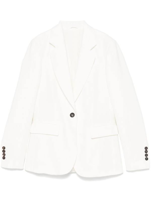 twill blazer