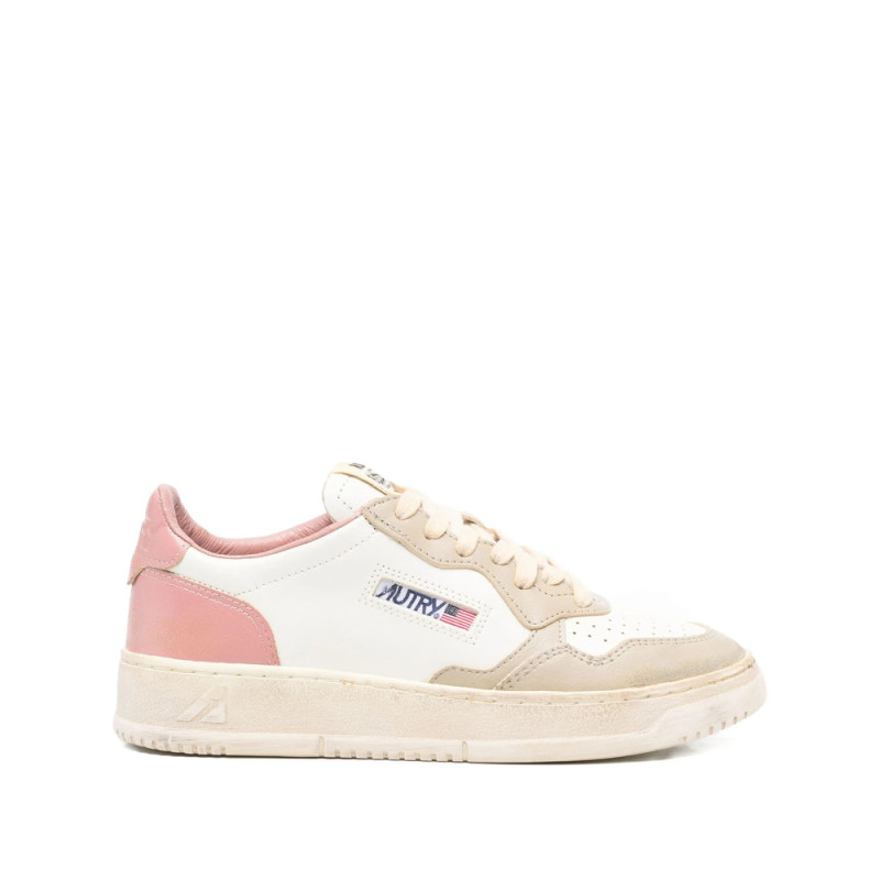 Autry Action Leather Panelled Sneakers
