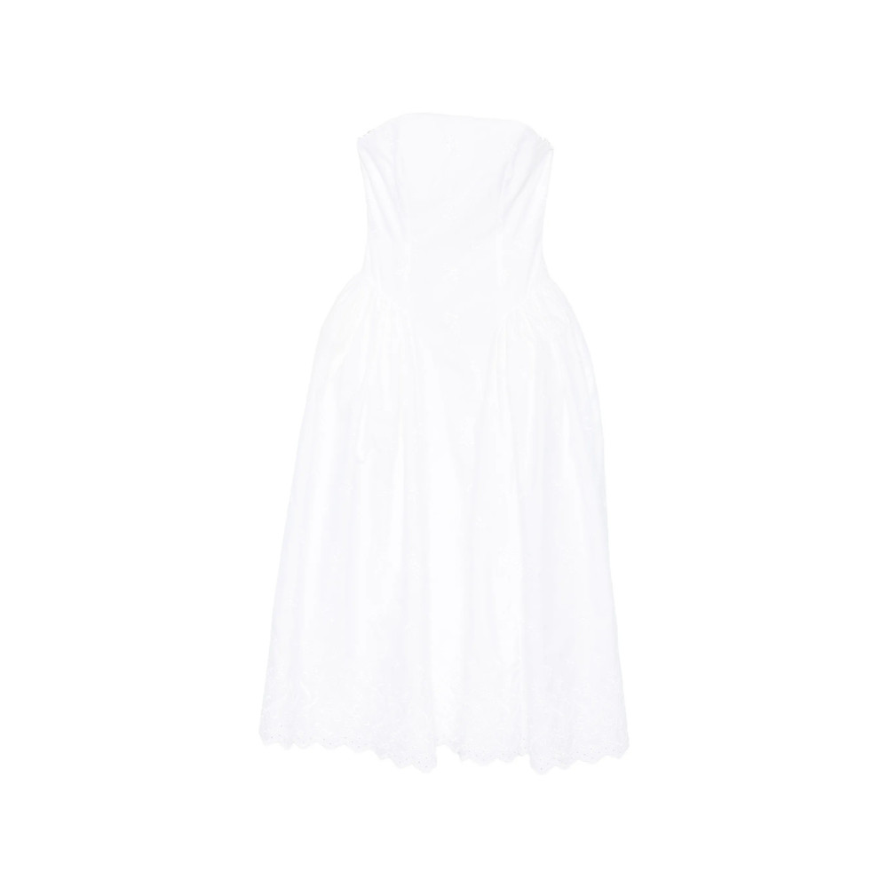 Simone Rocha Embroidered Midi Dress