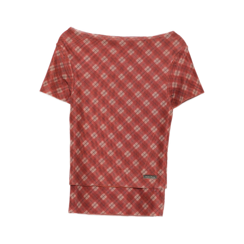 House Of Sunny Plaid T-shirt