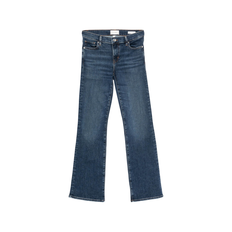 Frame The Rodeo Washed Flared Denim Jeans