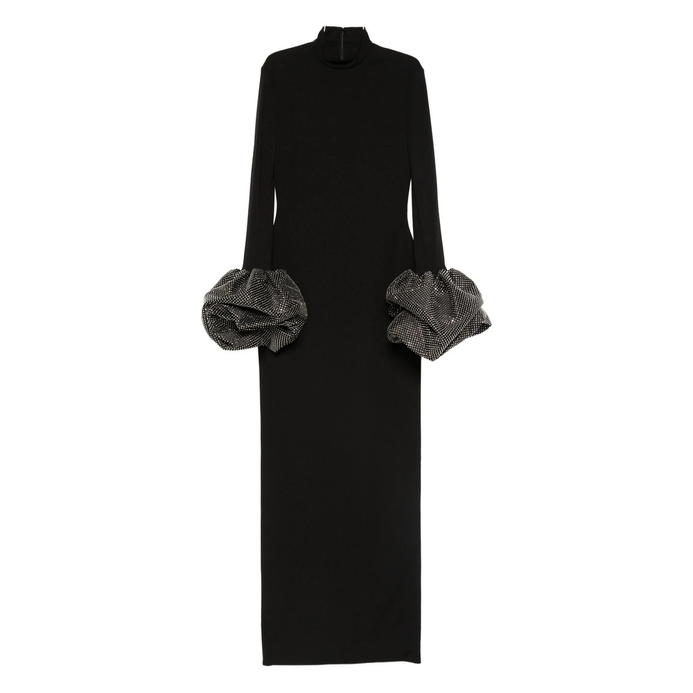 Solace London Viviana High-neck Maxi Dress