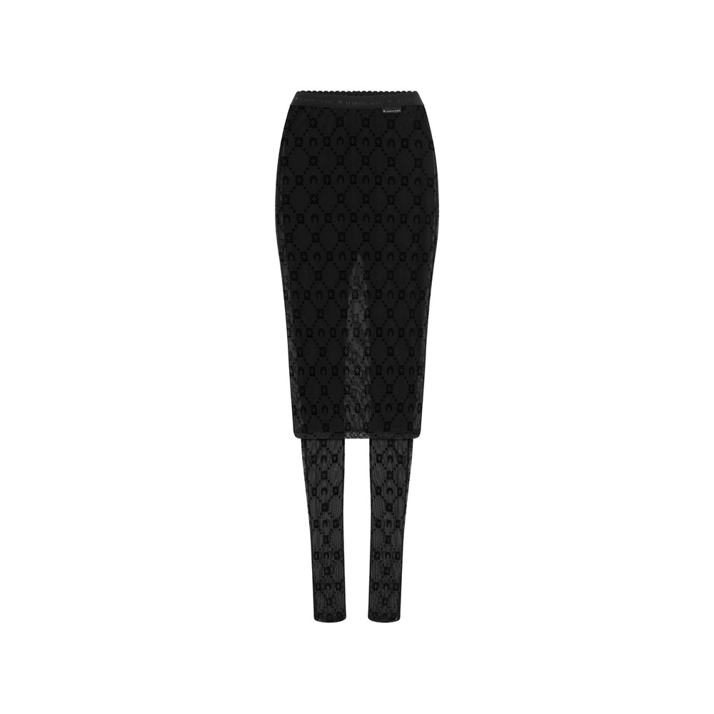 Marine Serre Moongram Mesh Trousers