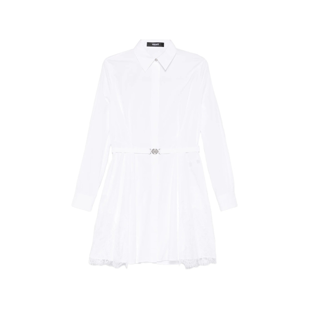 Versace Lace Insert Mini Dress