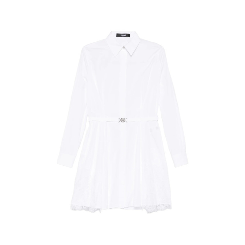 Versace Lace Insert Mini Dress